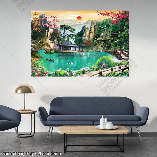 tranh phong thuy 6 9 phu